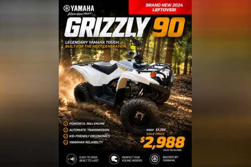 2024 Yamaha Grizzly 90 in sanford FL
