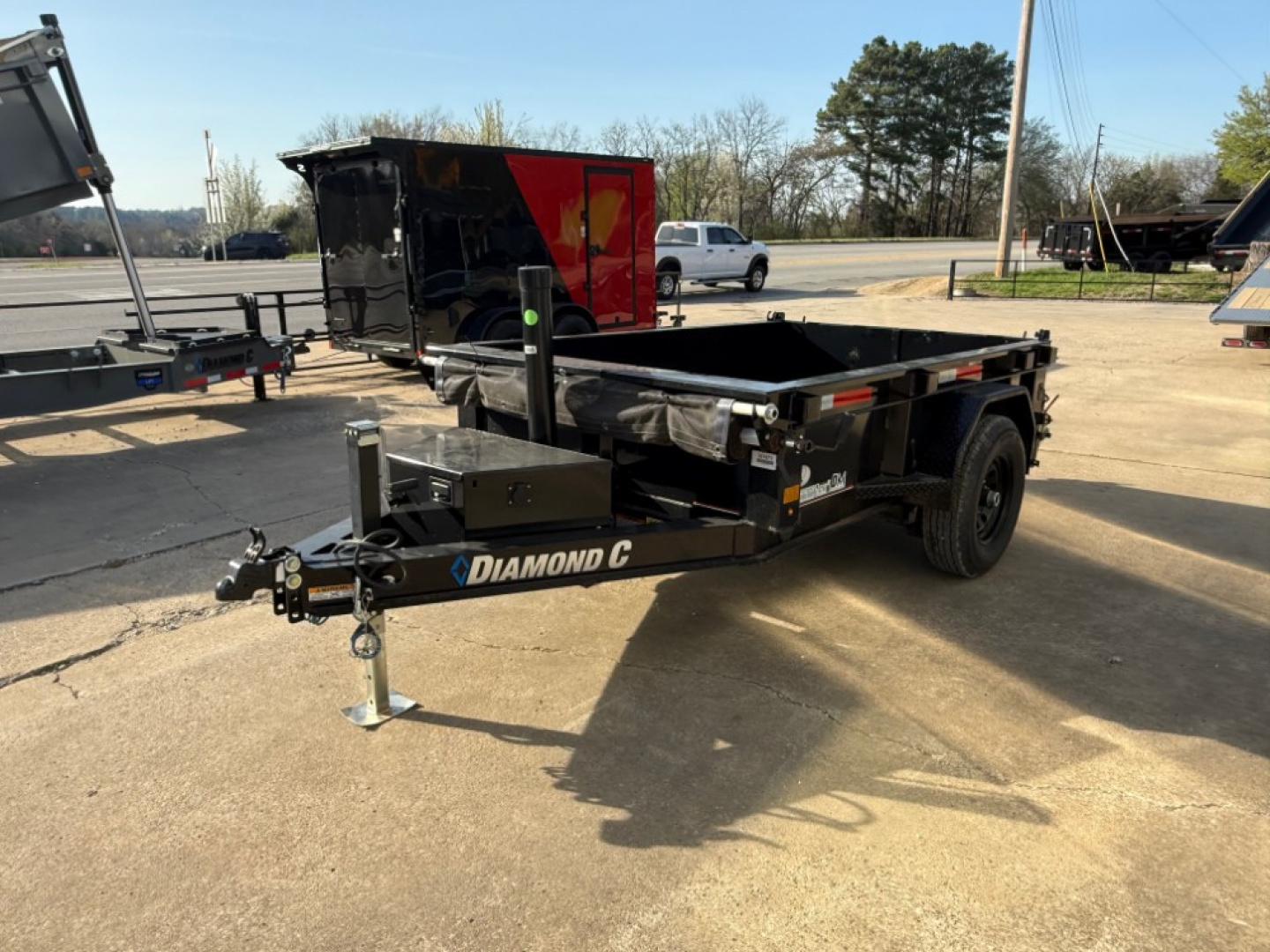 2025 Diamond C Trailers 6K GST 106 Package 8'X60" in Fayetteville, AR