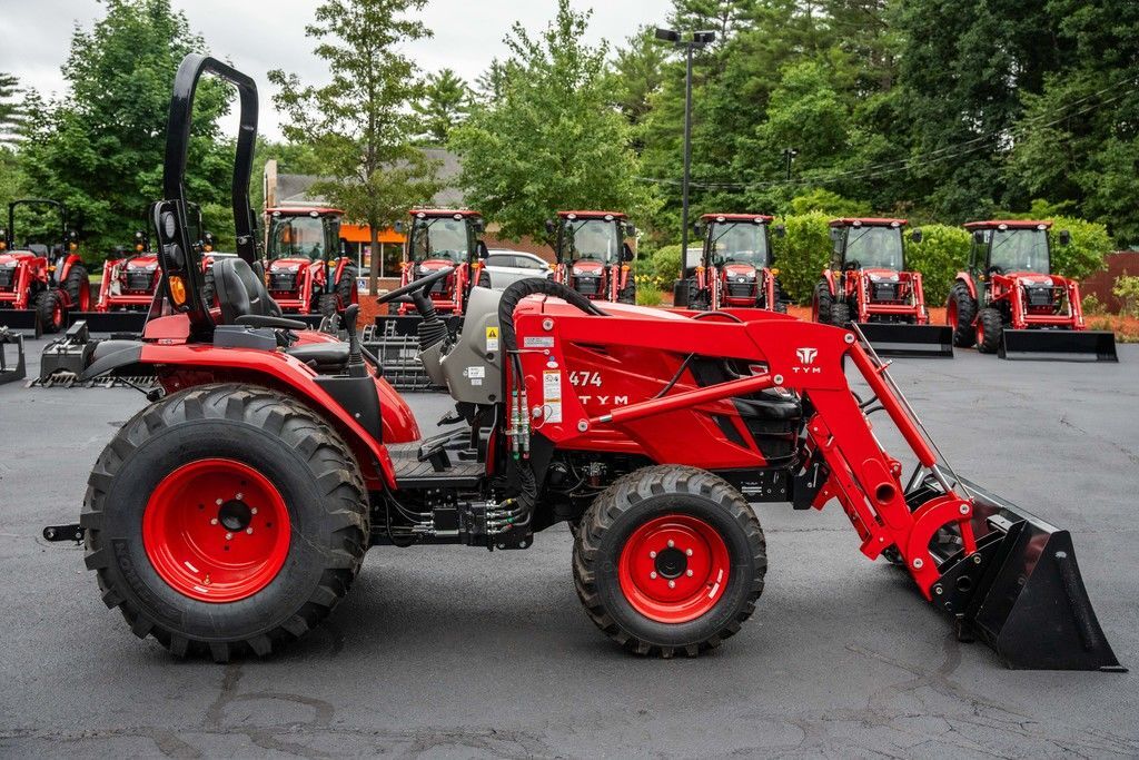 2025 TYM T474H Hydrostatic Tractor with 48.3HP and Front Loader in Loudon, NH