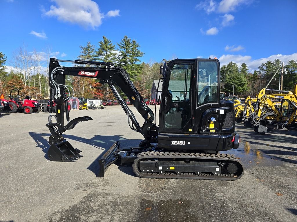 2025 XCMG XE45U Black Excavator with 39.8 HP, 11.5K lbs, Thumb, A in Loudon, NH