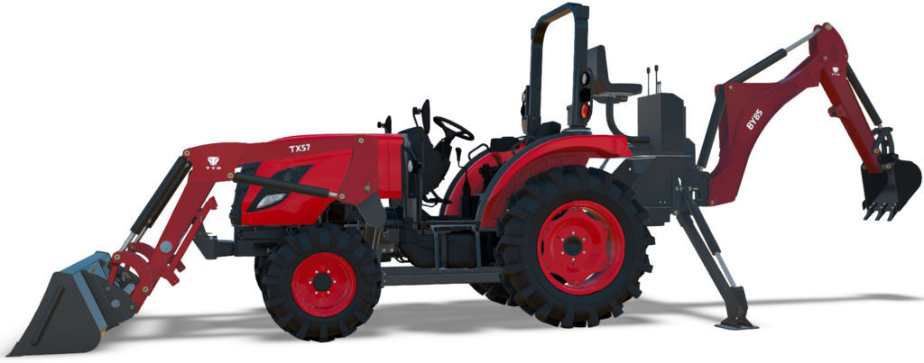 2025 TYM T494H Hydrostatic Tractor with 48.3HP, Loader and Backh in Loudon, NH