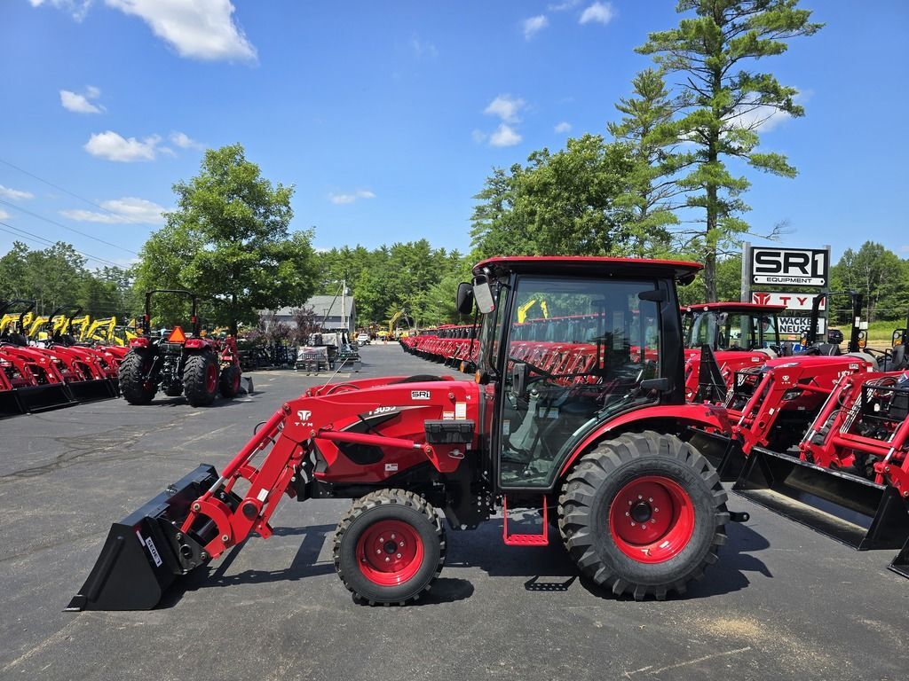 2025 TYM T3035CH Hydrostatic Tractor with HVAC Cab, Loader and 3 in Loudon, NH