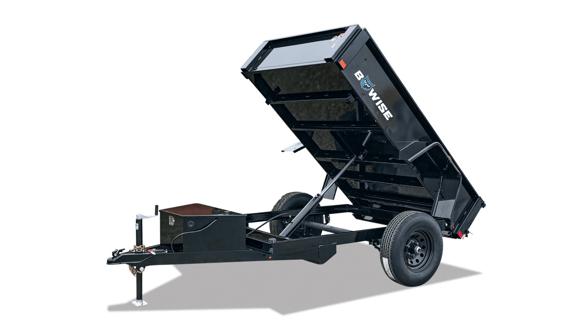 2025 BWise 5 ft x 10 ft dump trailer in North Ridgeville, OH