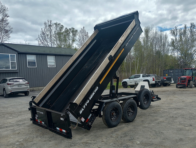 2026 SOUTHLAND 7X14 17.5K Hydraulic Dump Trailer W/Tarp Kit, Ramp in Manchester, ME