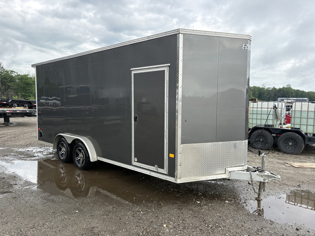 2023 E-Z HAULER 7.5X18 Aluminum Enclosed Cargo Trailer W/Extra Hei in Turner, ME