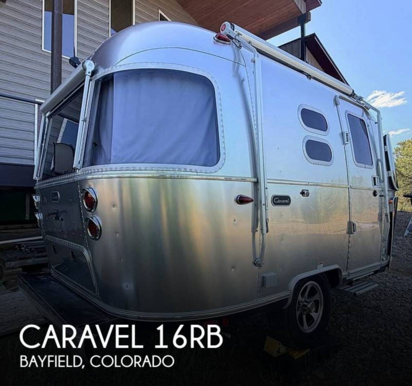A photo of this 2021 Airstream Caravel 16RB