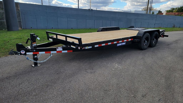 2026 Sure-Trac 7'X17'+3' 14K Equipment Trailer in Delphos, OH