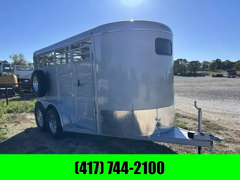 2026 CALICO 2026 CALICO BUMPER STOCK TRAILER 6X14X6'6" TALL in Billings, MO
