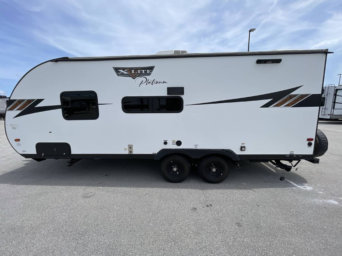A photo of this 2023 Forest River WILDWOOD X-LITE 19DBXL
