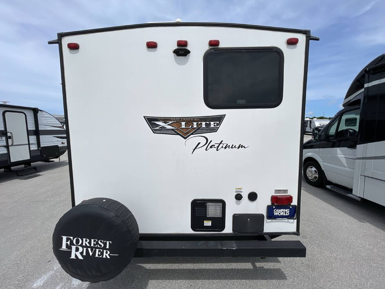 A photo of this 2023 Forest River WILDWOOD X-LITE 19DBXL