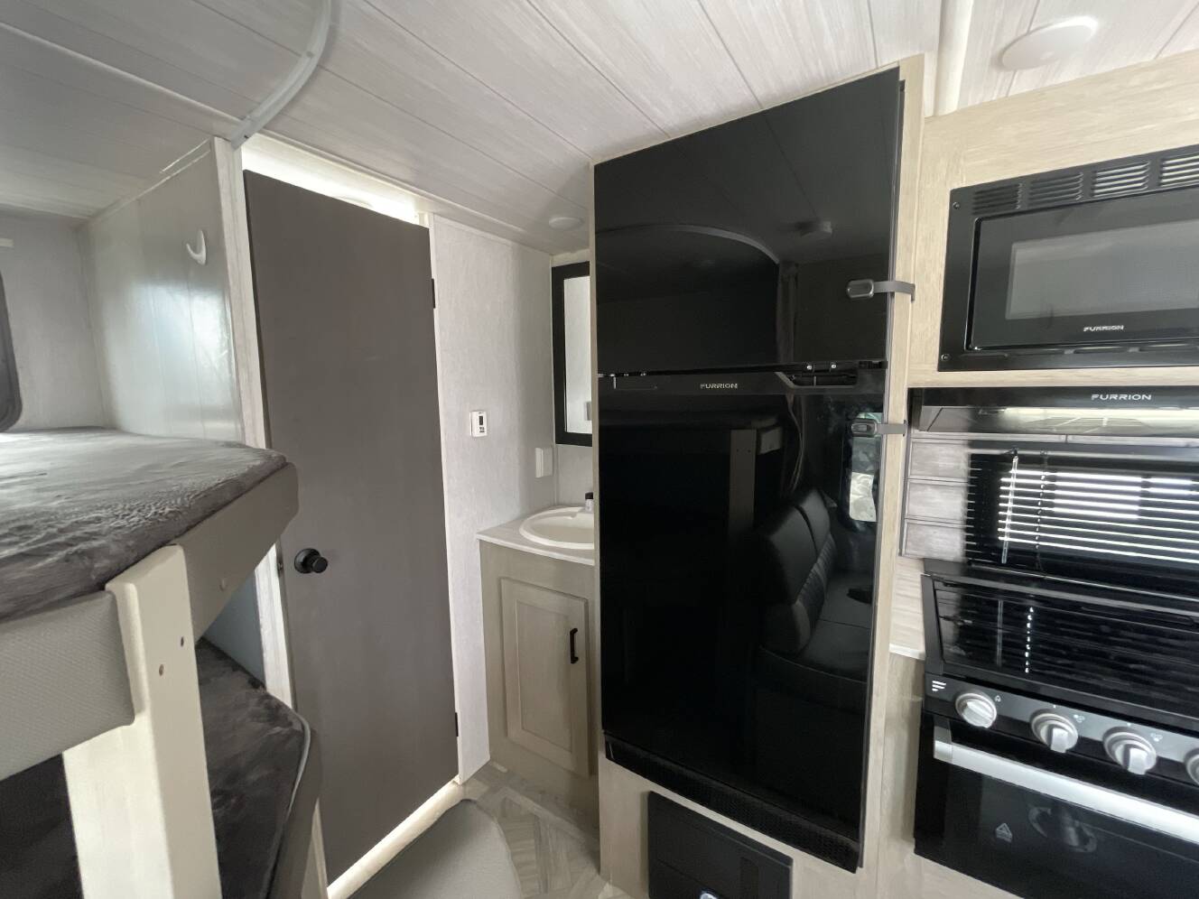 A photo of this 2023 Forest River WILDWOOD X-LITE 19DBXL