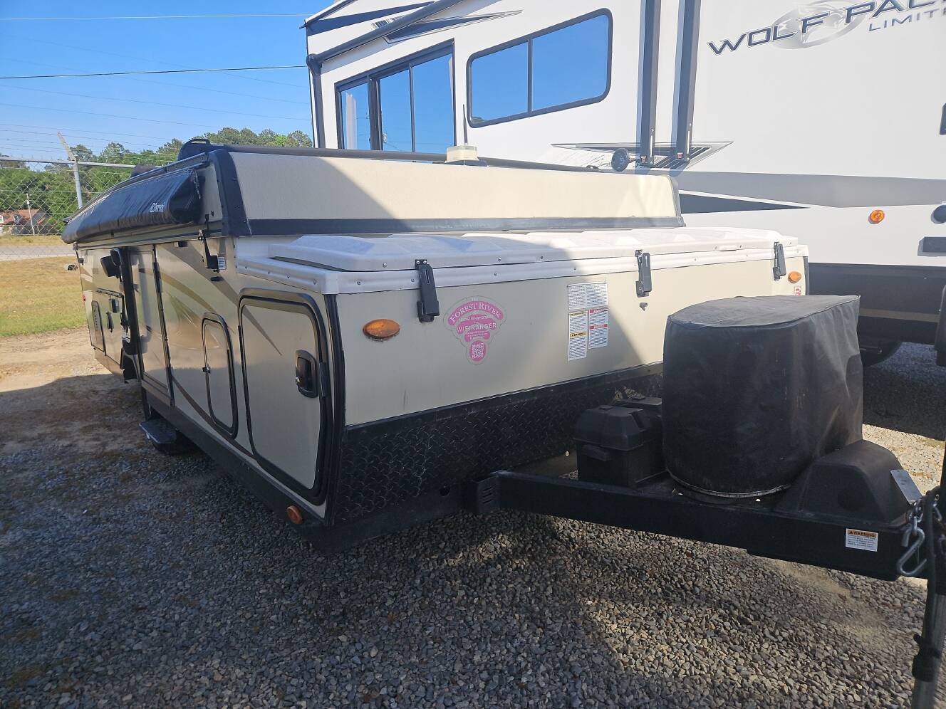 A photo of this 2018 Forest River ROCKWOOD PREMIER 2516G