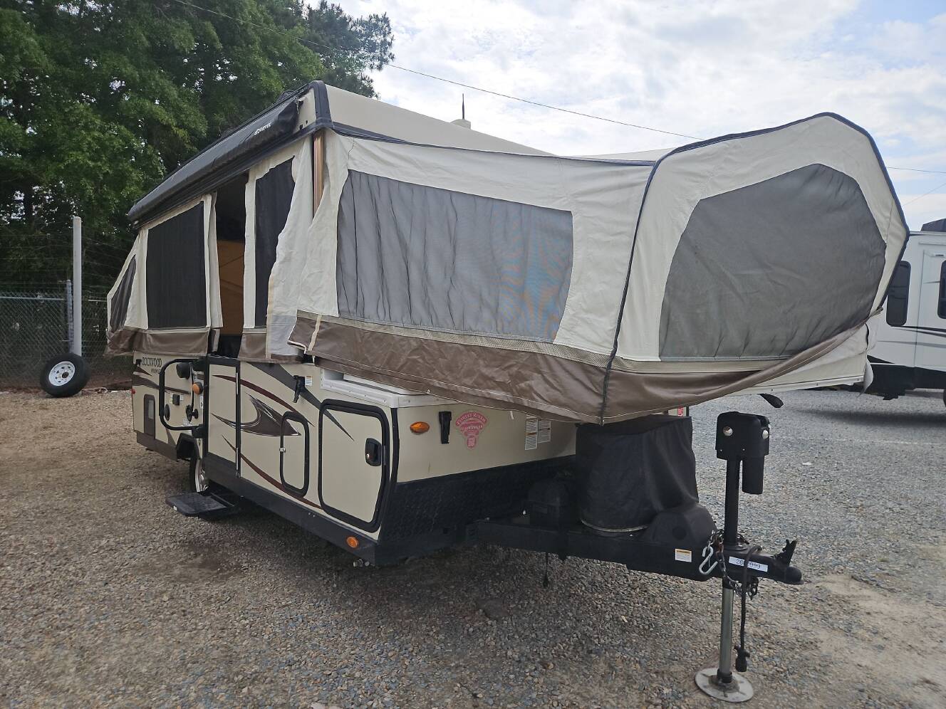 A photo of this 2018 Forest River ROCKWOOD PREMIER 2516G