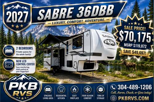 2027 Forest River CHEROKEE SABRE 36DBB in mineral wells WV