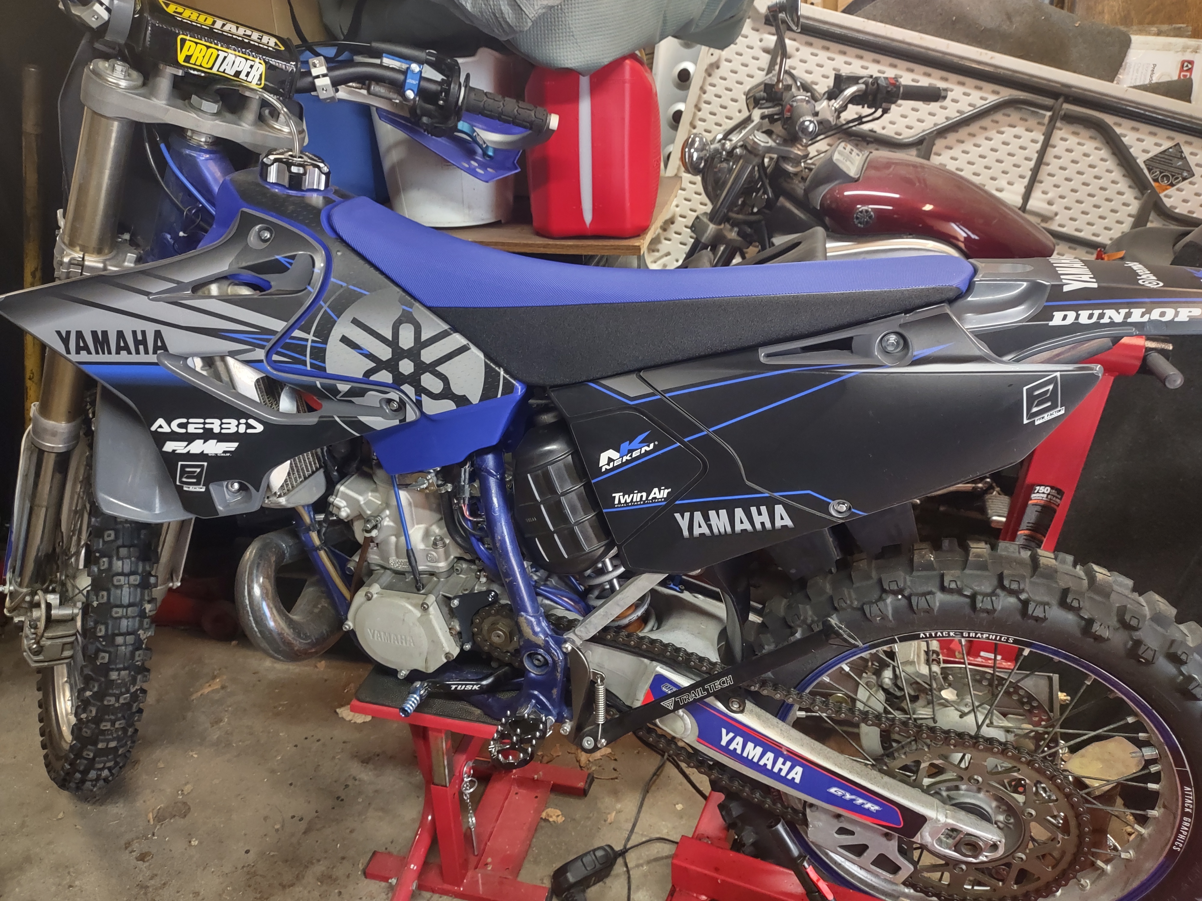 2004 Yamaha YZ 250 X motorcycle