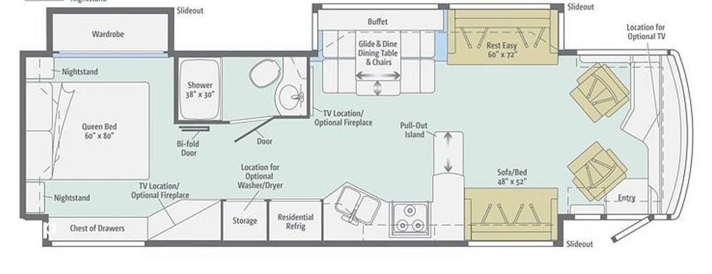 A photo of this 2017 Winnebago Journey 36M