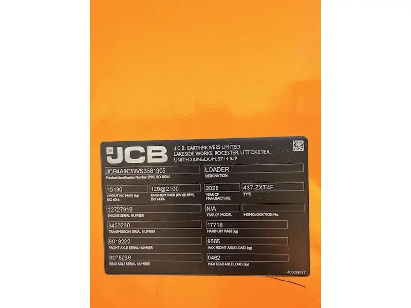 2025 JCB 437
