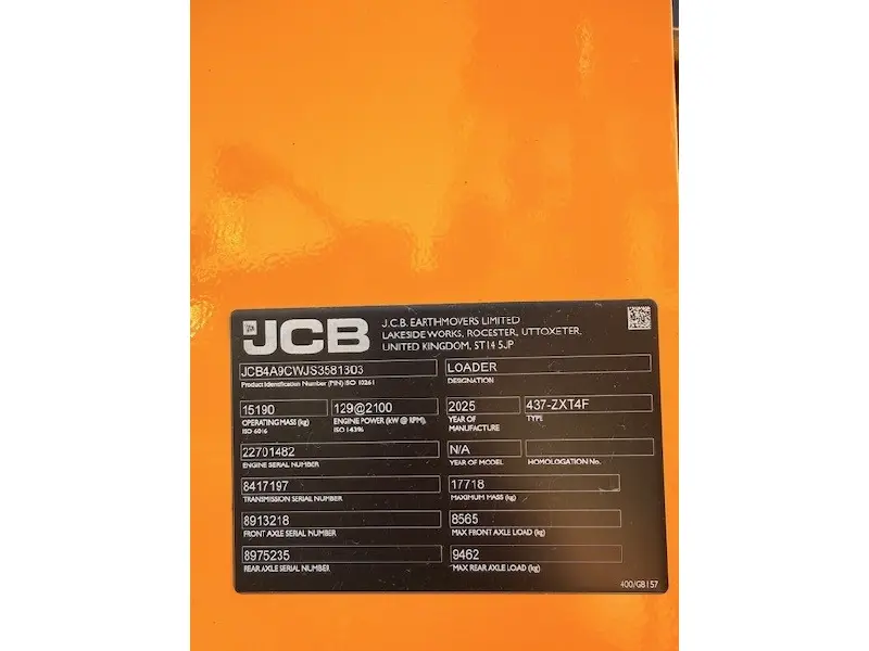2025 JCB 437