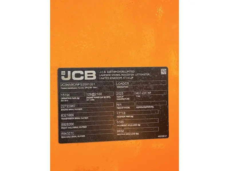 2025 JCB 437