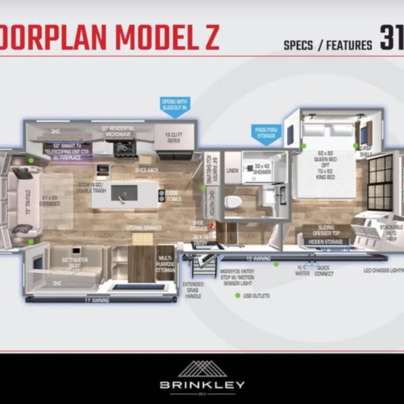 A photo of this 2024 Brinkley MODEL Z 3100