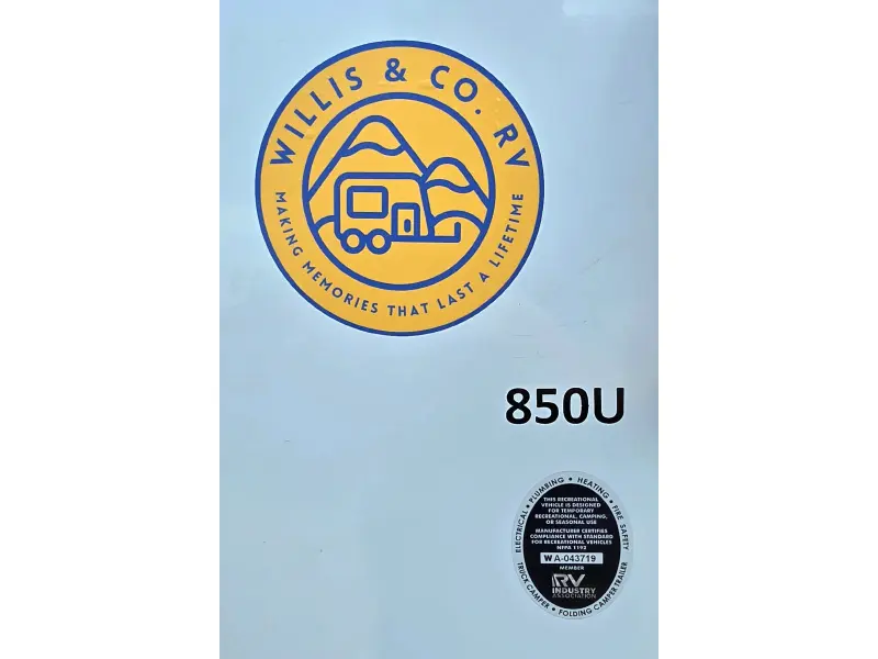 2026 Travel Lite Rv Up Country 850U