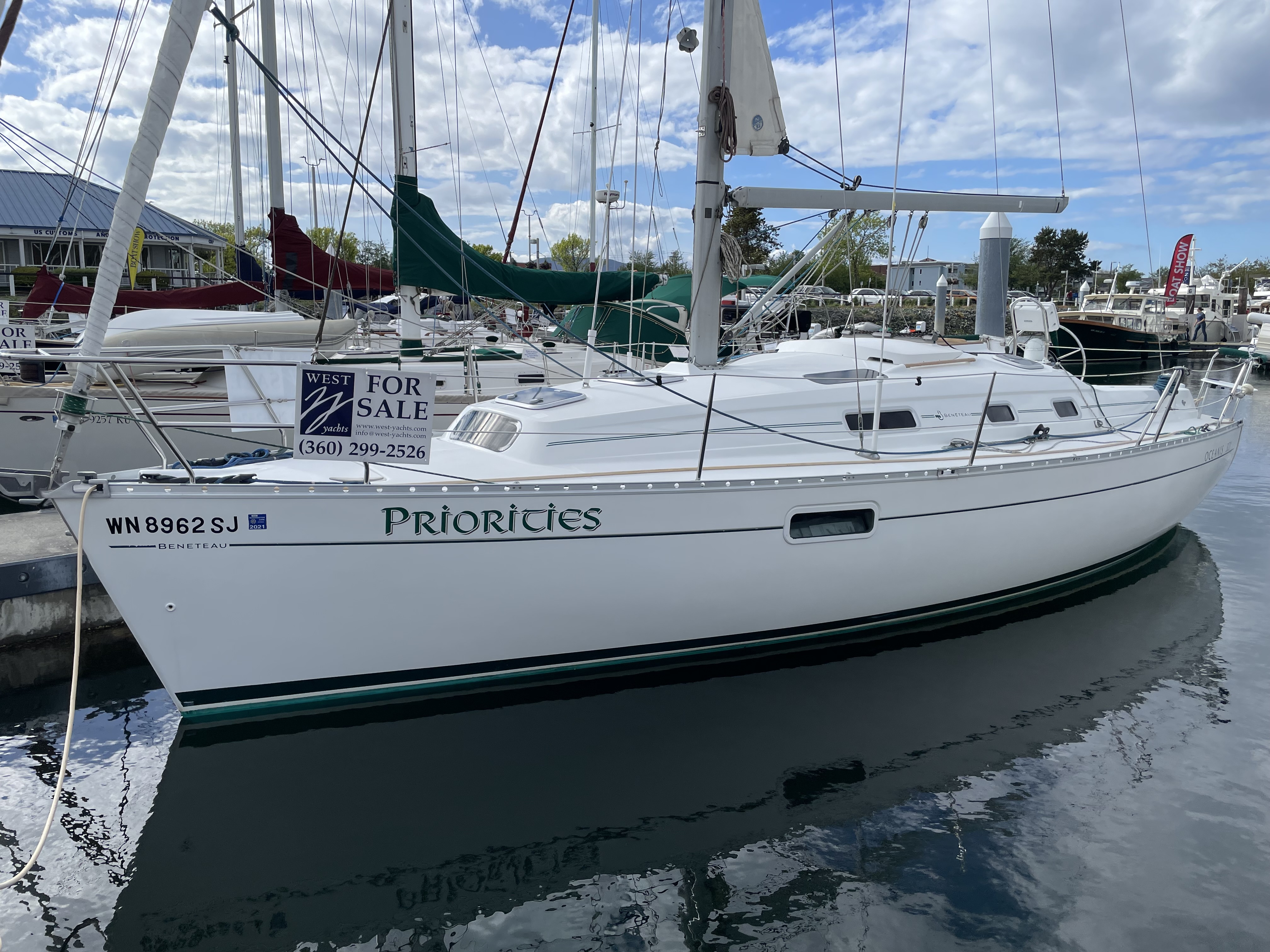 2000 Beneteau Oceanis 321 in anacortes WA