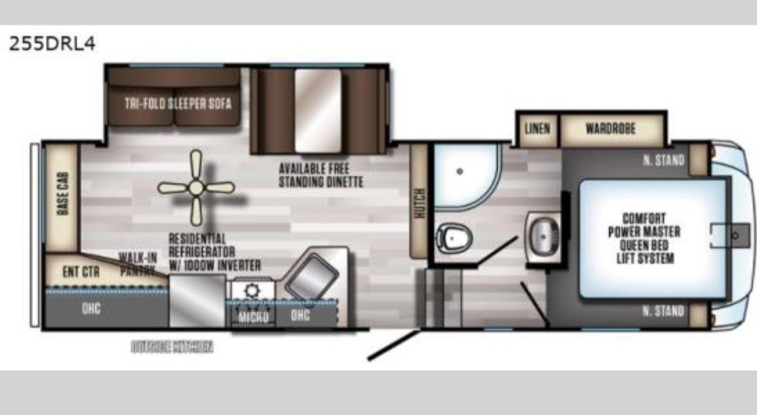 2019 Forest River CHEROKEE ARCTIC WOLF 255DRL4 in mims FL