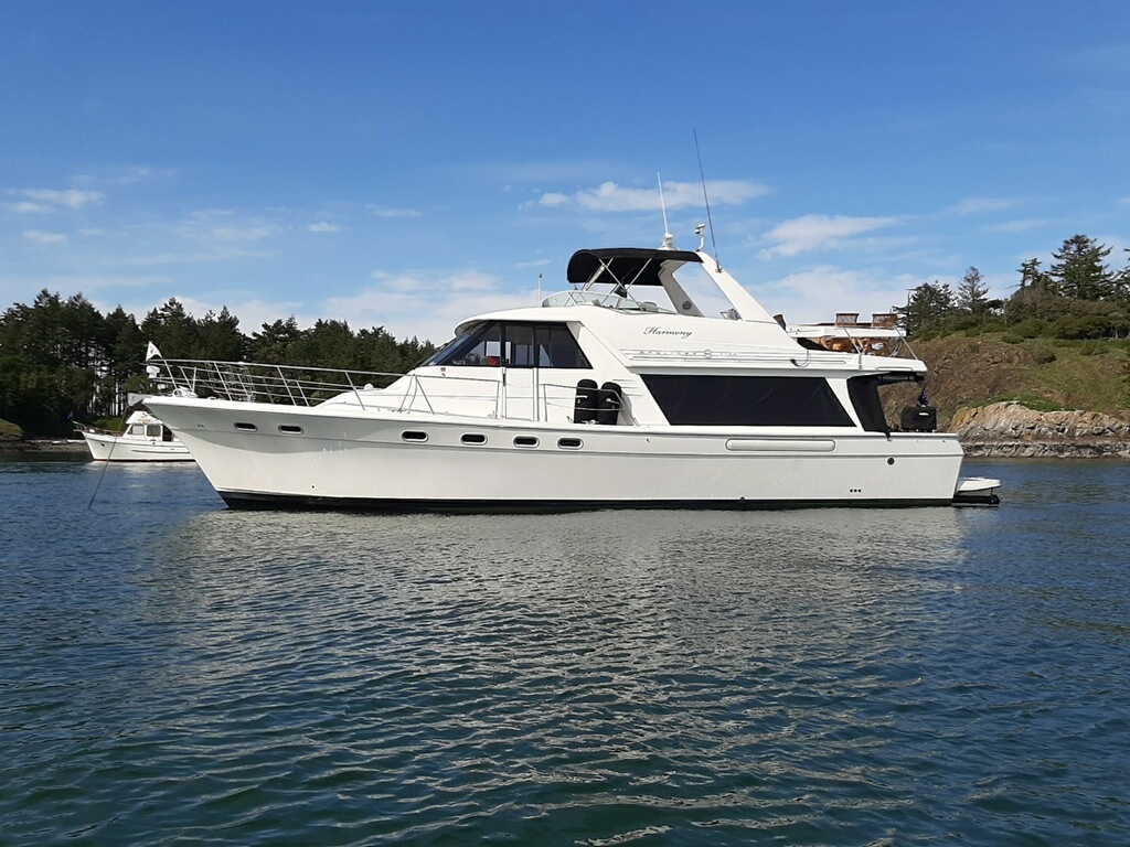 1995 Bayliner 4788 PILOTHOUSE MOTORYACHT in anacortes WA