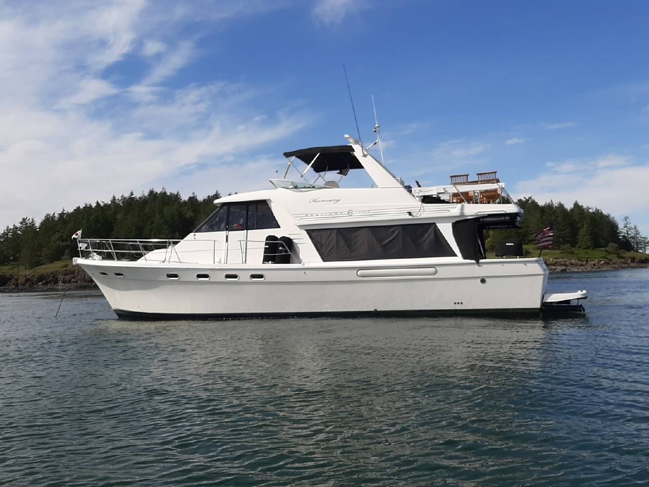 A photo of this 1995 Bayliner 4788 PILOTHOUSE MOTORYACHT