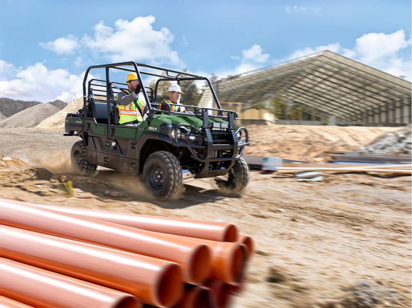 A photo of this 2026 Kawasaki MULE PRO-FXT™ 820 EPS