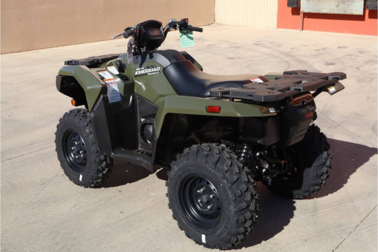 A photo of this 2025 Suzuki KingQuad 500 AXi Power Steering