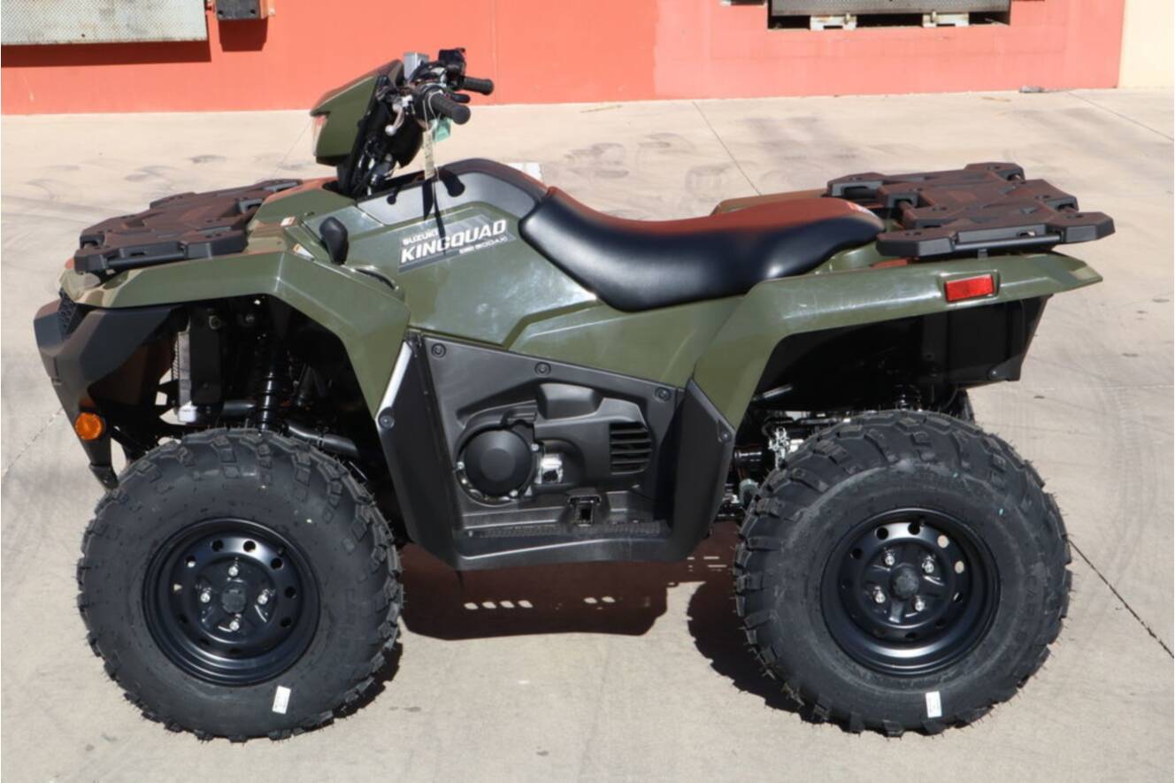 A photo of this 2025 Suzuki KingQuad 500 AXi Power Steering