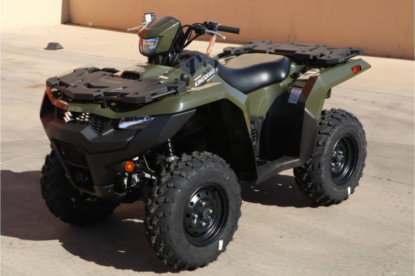 A photo of this 2025 Suzuki KingQuad 500 AXi Power Steering