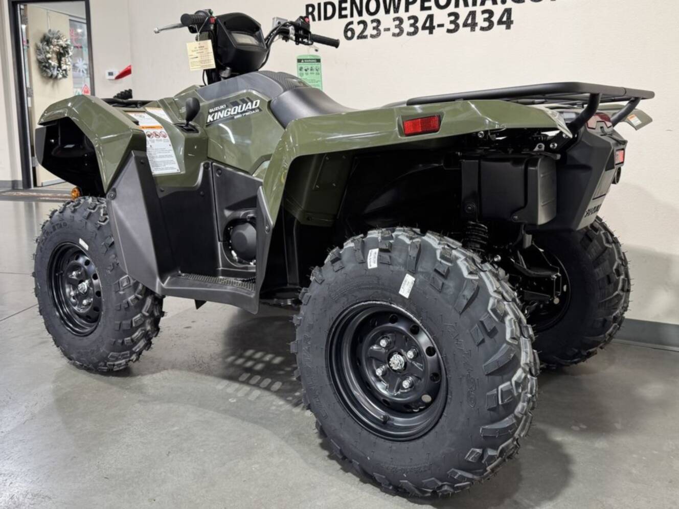 A photo of this 2025 Suzuki KingQuad 750 AXi