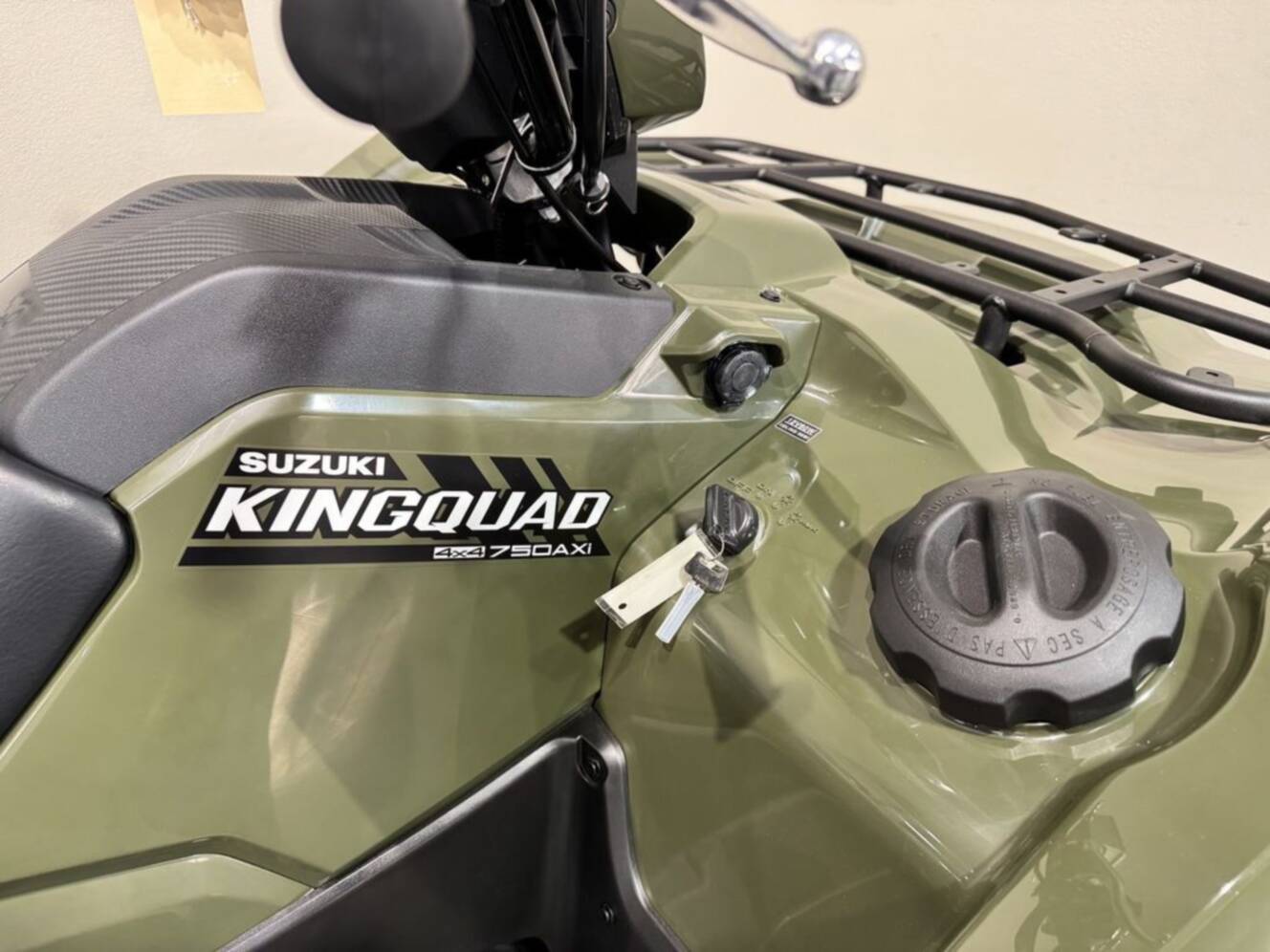 A photo of this 2025 Suzuki KingQuad 750 AXi