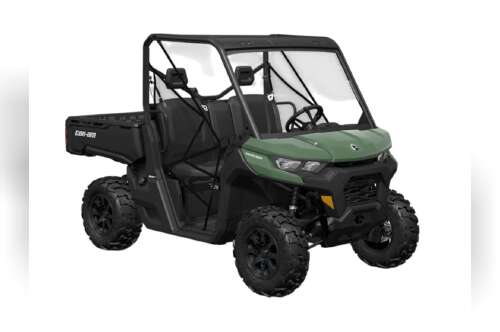 2026 Can-Am Defender DPS HD7 Compass Green in longs SC