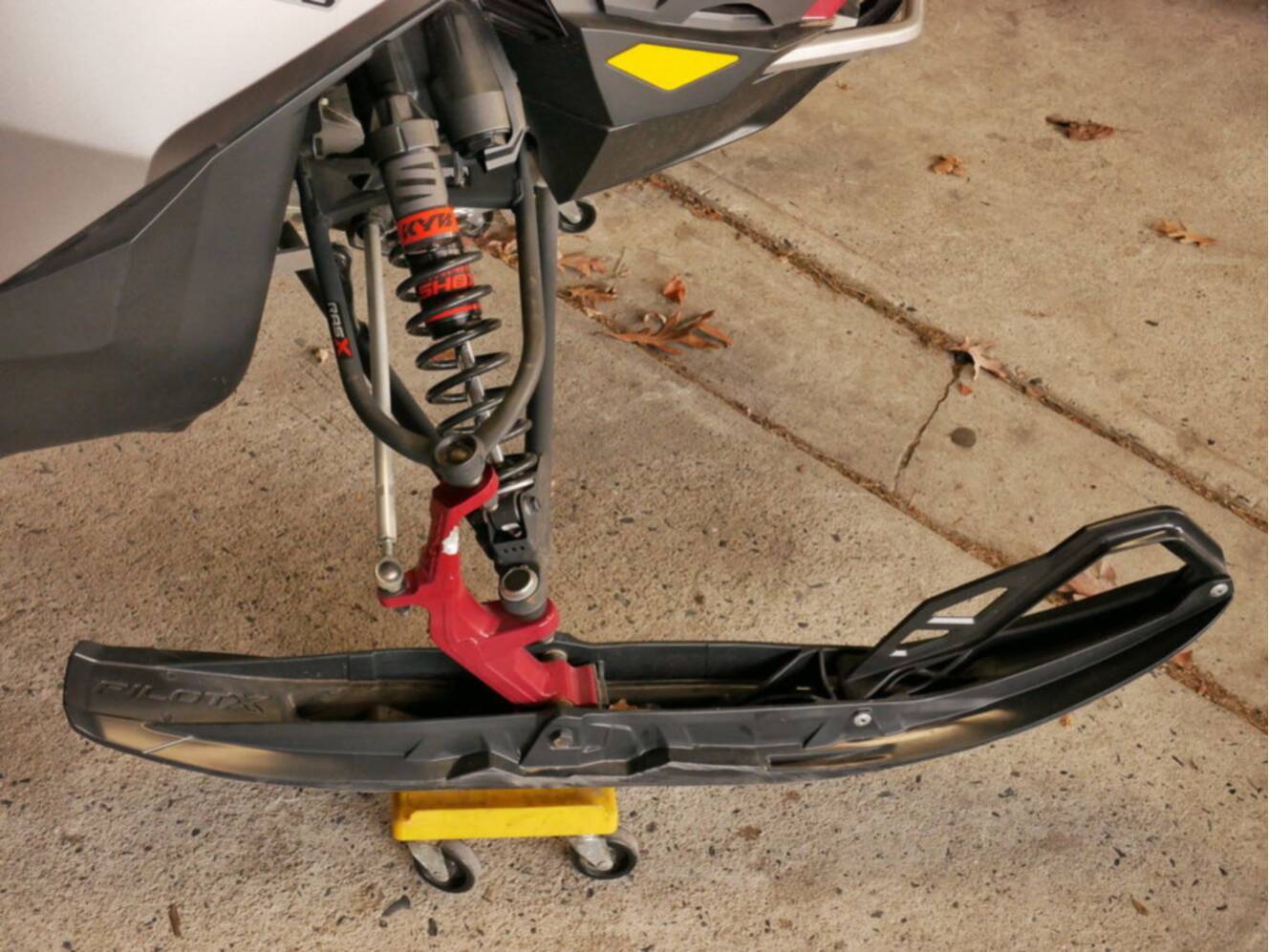 A photo of this 2023 Ski-Doo Renegade® X-RS® 850 E-TEC® Ice Rip. XT 1.25_Smart-S_
