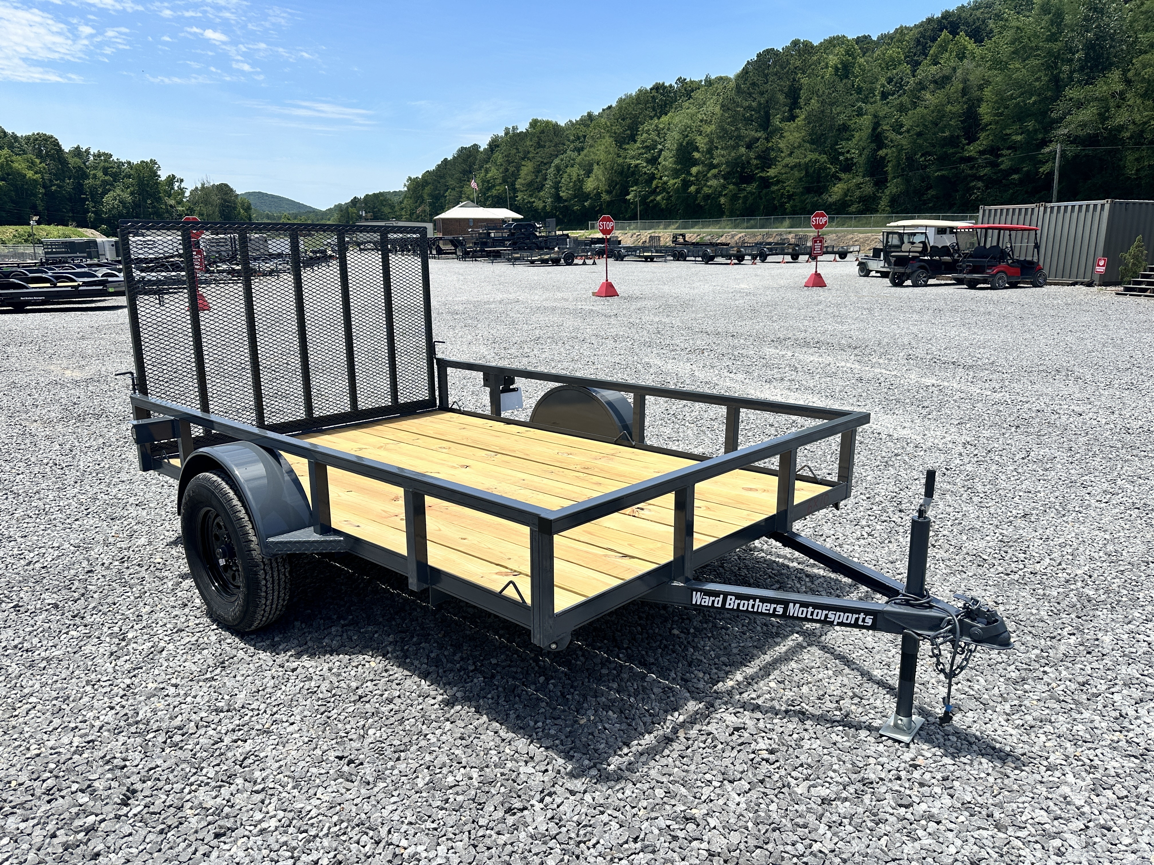 2025 WBM 5x8 Single Axle Utility in Leeds, AL