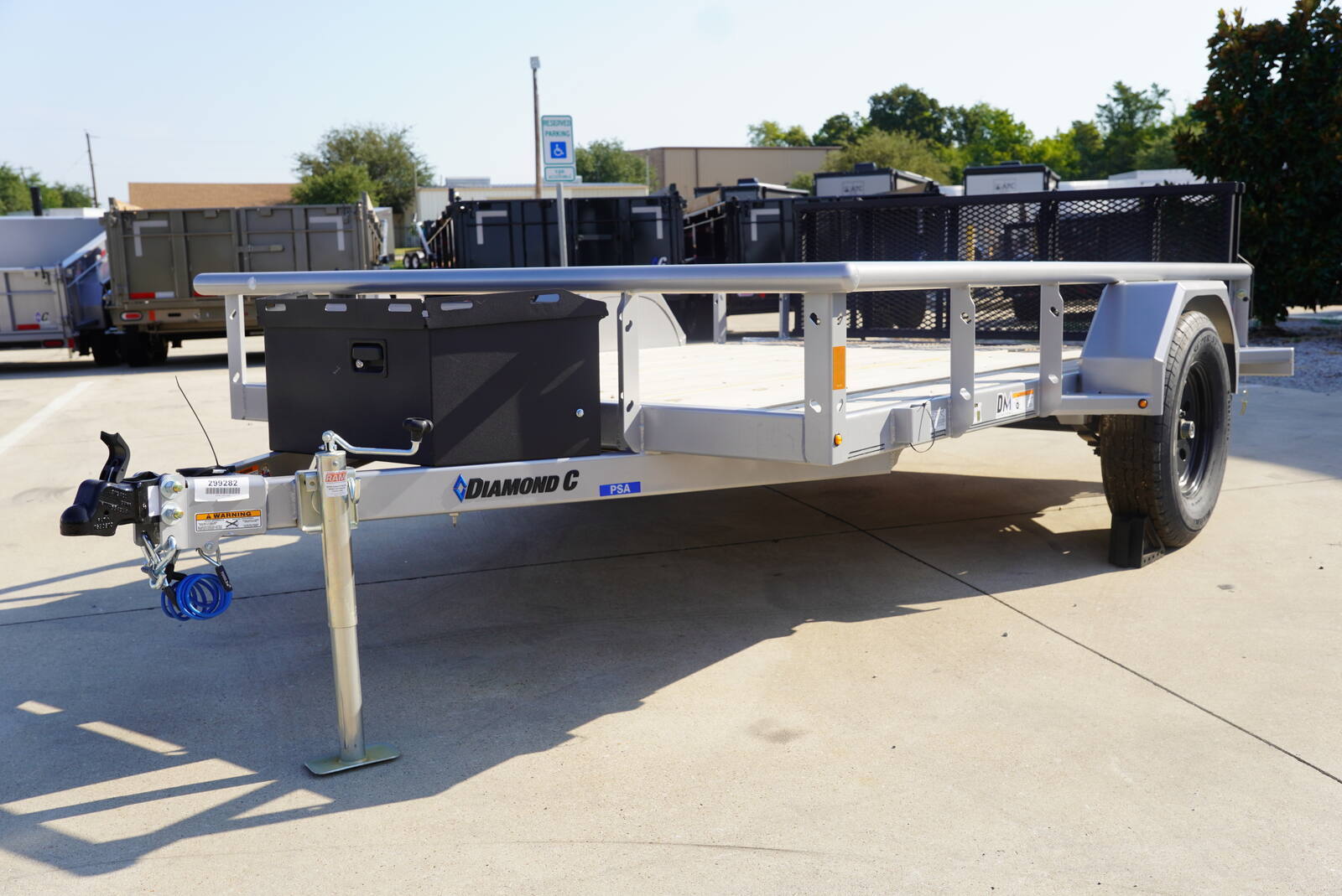 2025 Diamond C 10 ' Utility Trailer PSA in Keller, TX