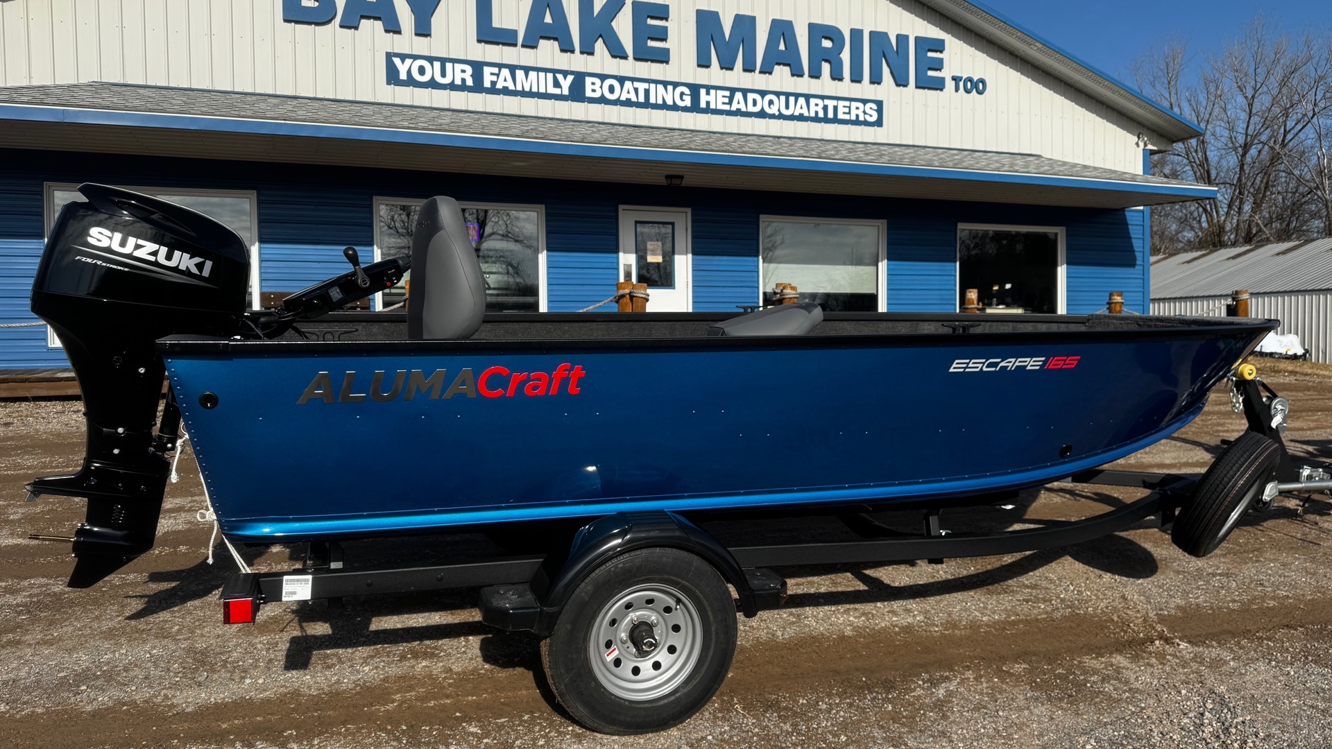 2026 Alumacraft Escape 165 Tiller in deerwood MN