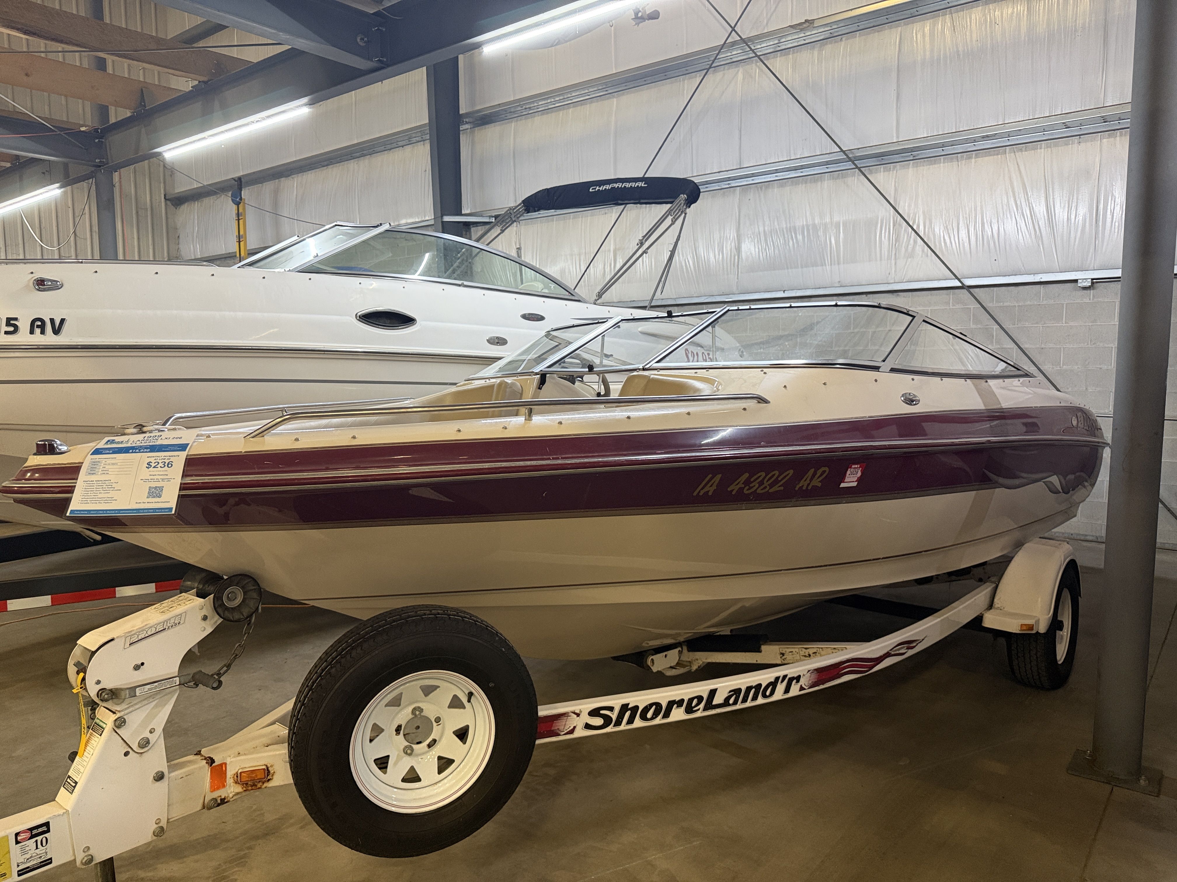 1999 Larson LXi 206 BR in okoboji IA