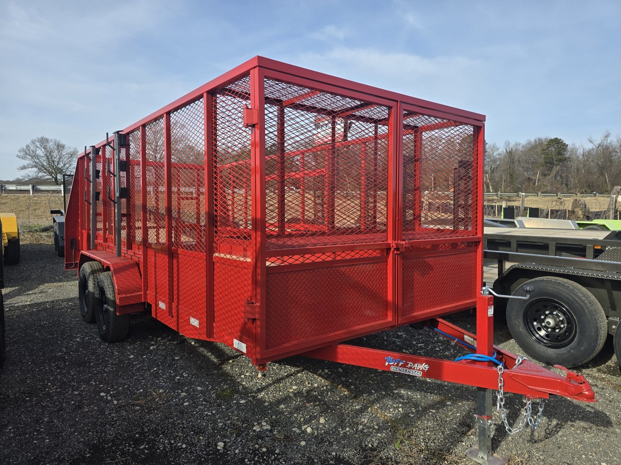 2026 tuffdawgtrailers 7x16 5' High Side Landscape Trailer in Byron, GA