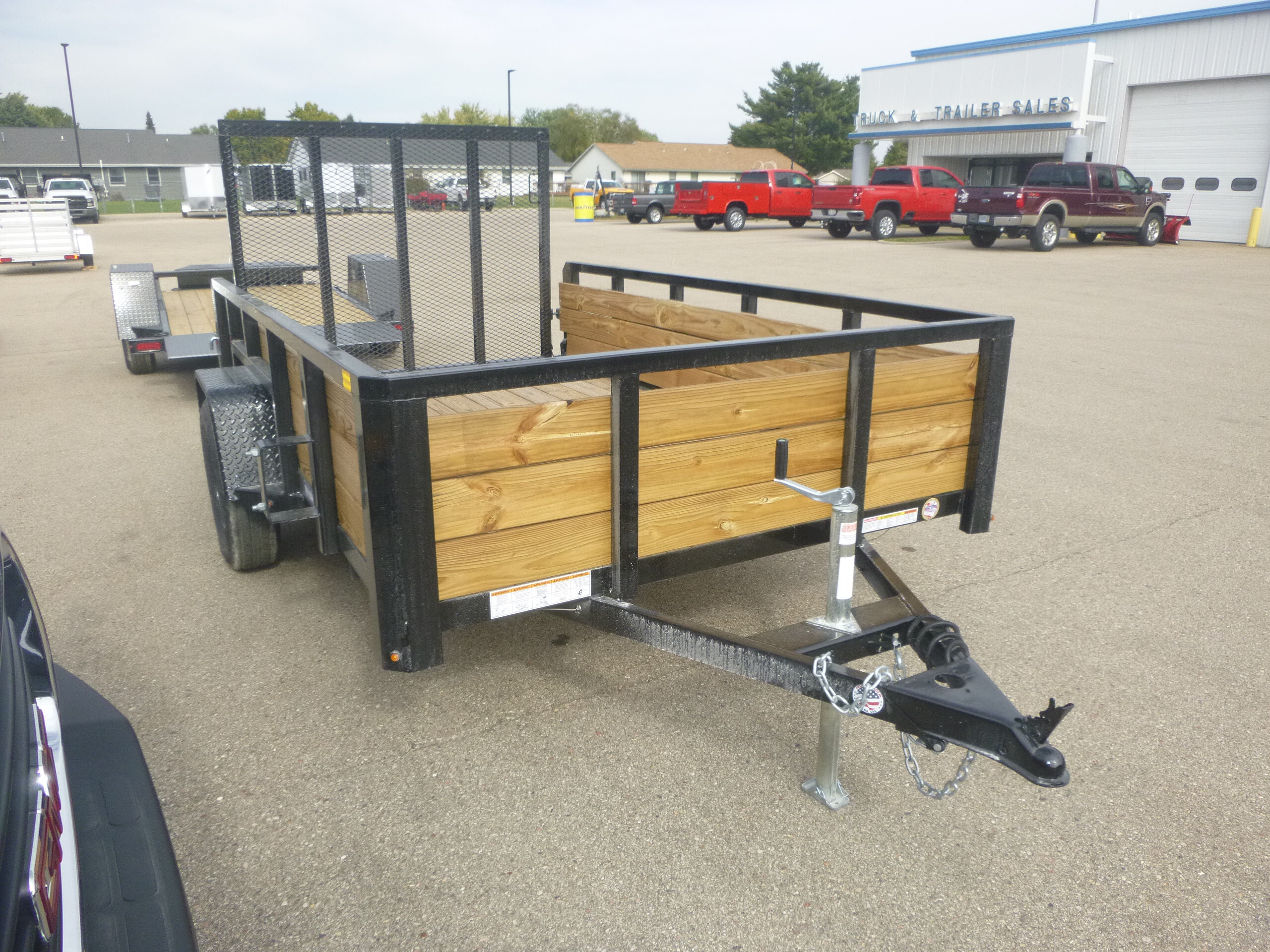 2026 SURE-TRAC 6x10 Three Board Utility Trailer in Janesville, WI