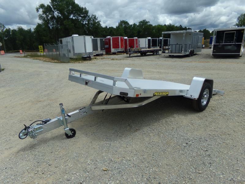 2026 Aluma 8214 h tilt low pro atv car hauler trailer aluminum in Byron, GA