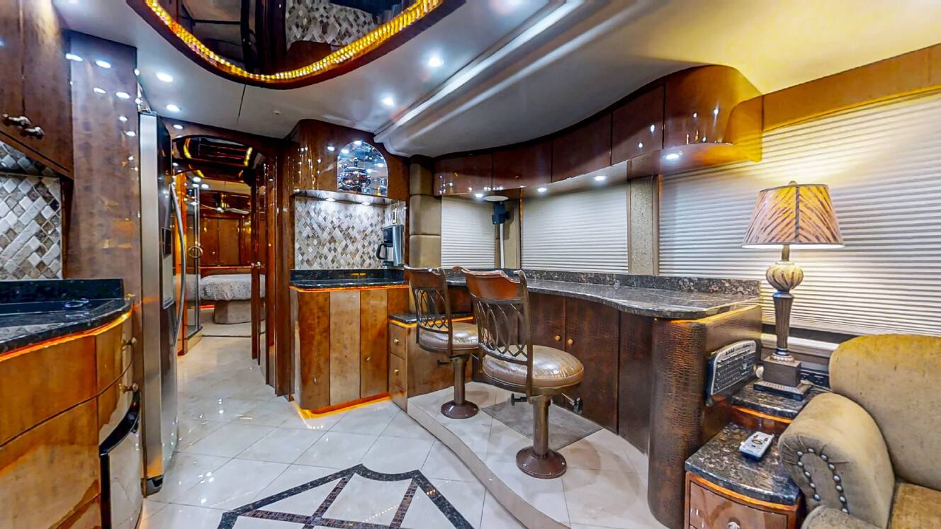 A photo of this 2009 Prevost Millennium H3-45