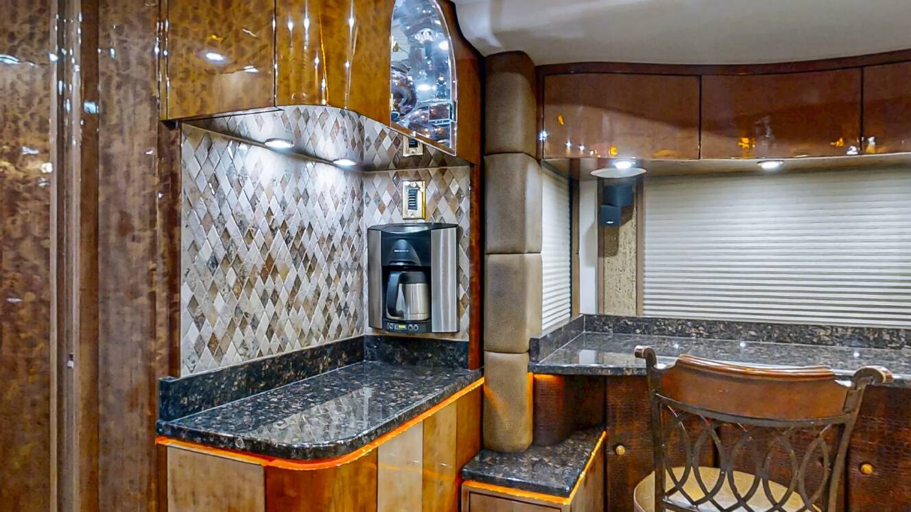 A photo of this 2009 Prevost Millennium H3-45