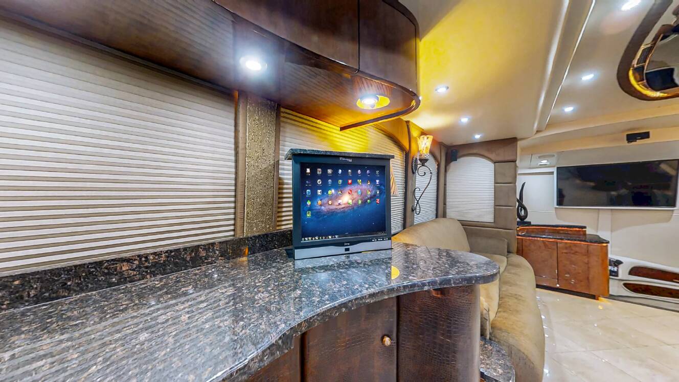 A photo of this 2009 Prevost Millennium H3-45