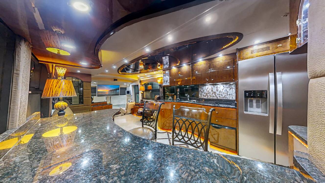 A photo of this 2009 Prevost Millennium H3-45