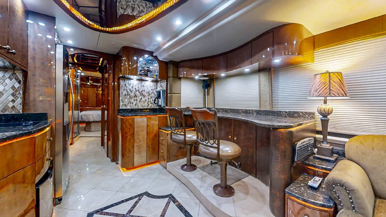 A photo of this 2009 Prevost Millennium H3-45
