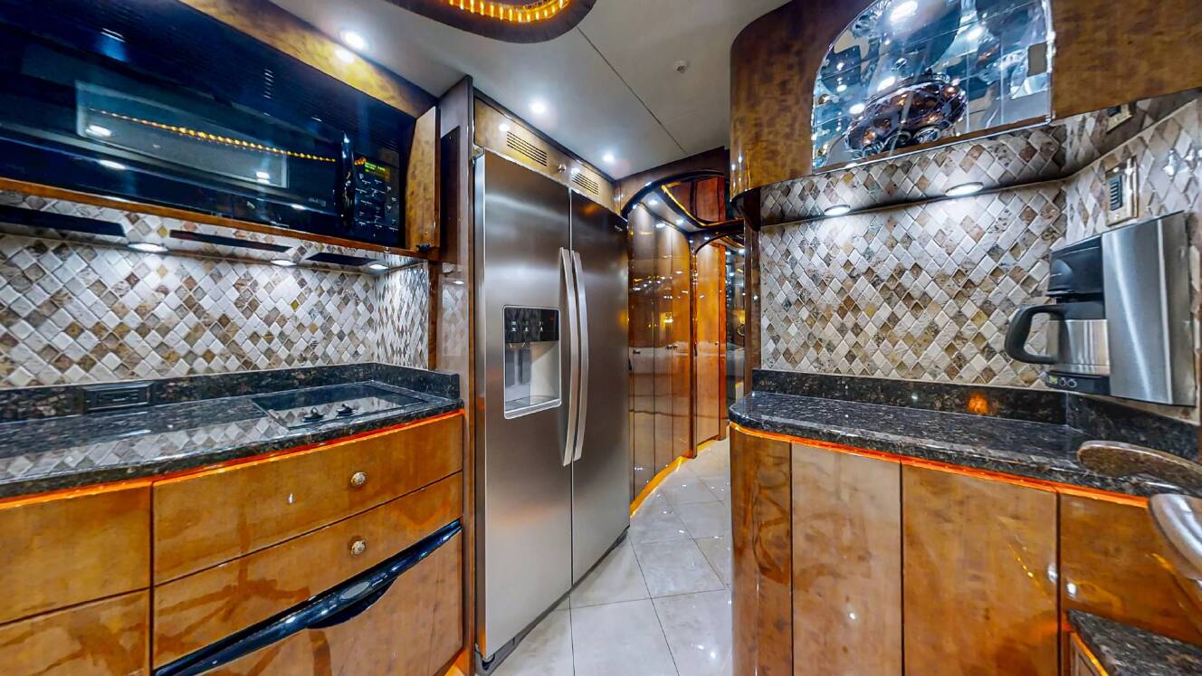 A photo of this 2009 Prevost Millennium H3-45
